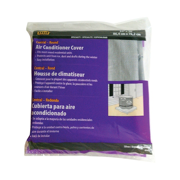 M-D Building Products 30 in. H X 34 in. W Round Outdoor Central Air Conditioner Cover 03426 - main